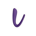 Многофункциональный стимулятор для пар Satisfyer Partner Toy, силикон, фиолетовый, 18,5 см.