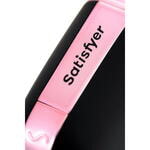 Вакуум-волновой бесконтактный стимулятор клитора Satisfyer Love Triangle, силикон, черный, 8,8 см.