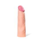 Насадка на пенис TOYFA A-Toys, SoftSkin, телесный, 16,5 см