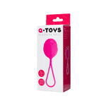 Вагинальные шарики TOYFA  A-Toys Rosi, силикон, розовый, 10,5 см