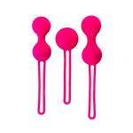 Вагинальные шарики A-Toys by TOYFA Redvil, силикон, розовые, 16,5 см