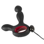 Вибромассажер простаты с нагревом и ротацией Silicone Prostate Plug