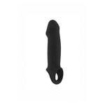 Увеличивающая насадка на пенис закрытого типа No.33 - Stretchy Penis Extension - Black