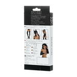 Перчатки-митенки Glossy KELLY из материала Wetlook выше локтя, черный, S