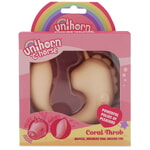 Вибромассажер Unihorn - C Horse - Coral Throb с режимом пульсации, светло-розовый