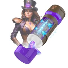 Интерактивный мастурбатор Masturs Steam Mistress Misty. Вакуум, вибрация, сжатие.